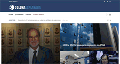 Desktop Screenshot of colunaesplanada.com.br